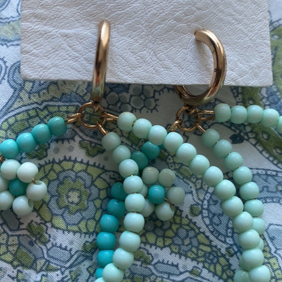 Free People turquise color earrings - Picture 6 of 6